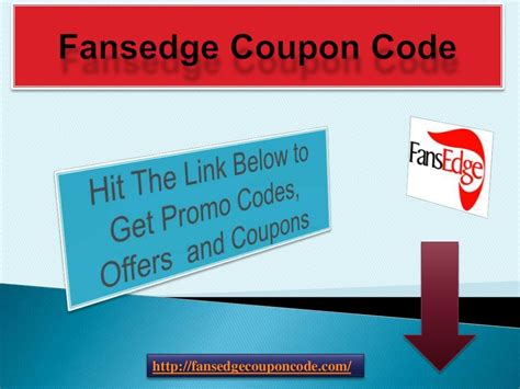 Fansedge Printable Coupons